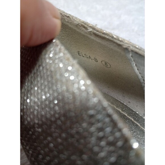 Le Miu Women's Elsa-B Stiletto Heel Shoes Silver  8 - Picture 15 of 15